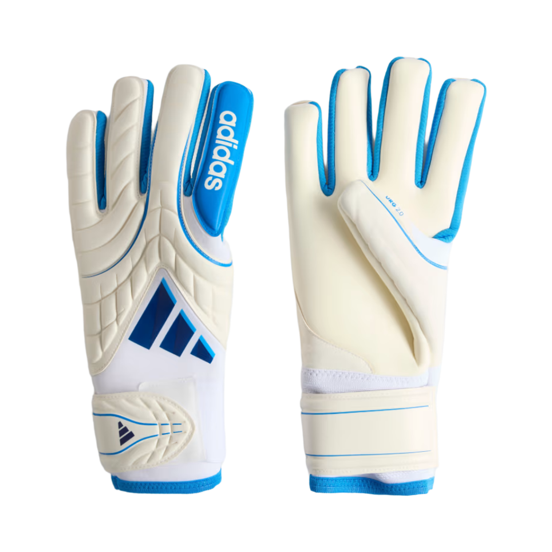 KE9726 Adidas Copa Pro Goalkeeper Gloves Zero Metalic Lucid Ray Blue