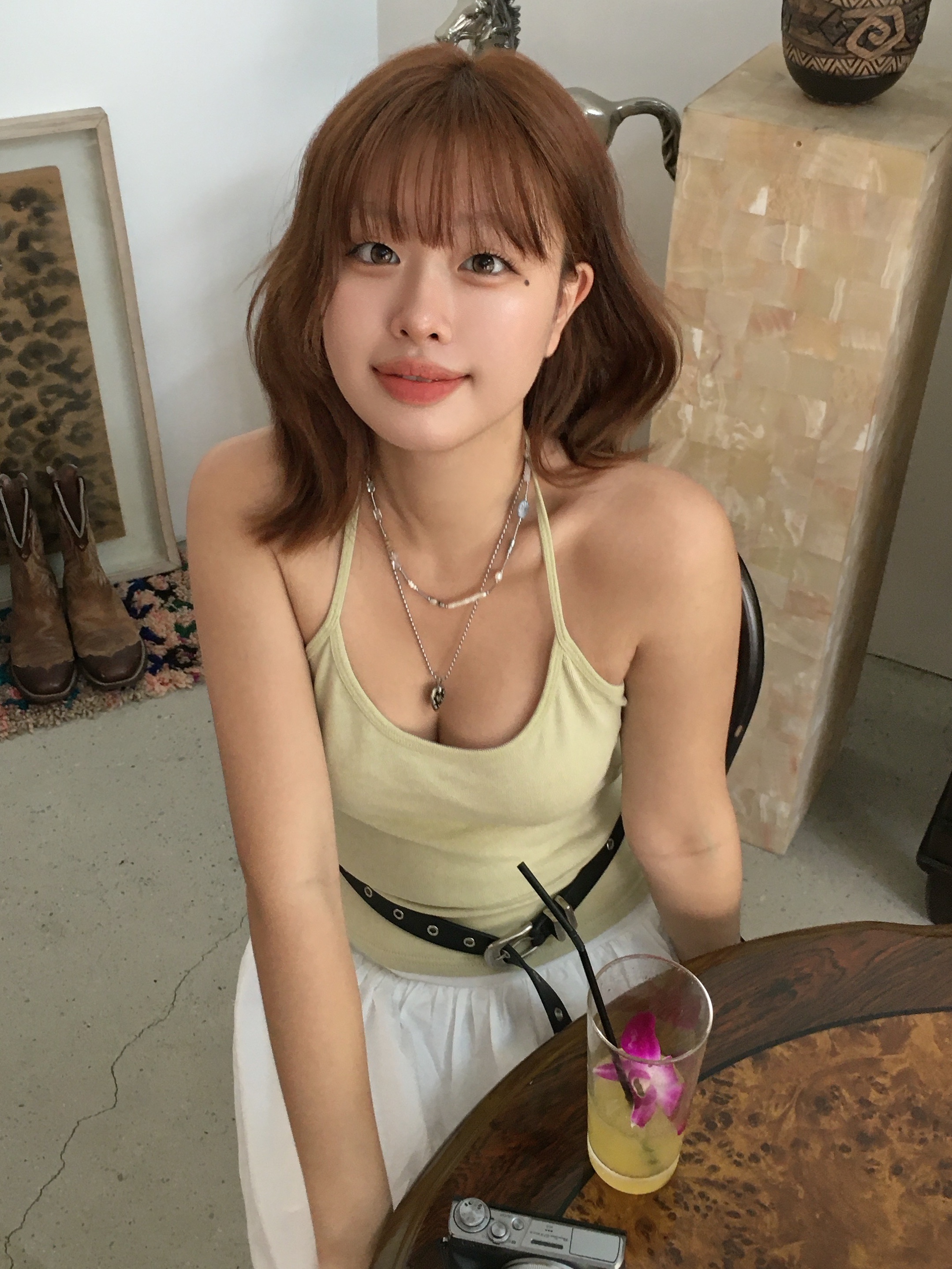 Riomeu Pinocchio Necklace 착용 스타일 - 5
