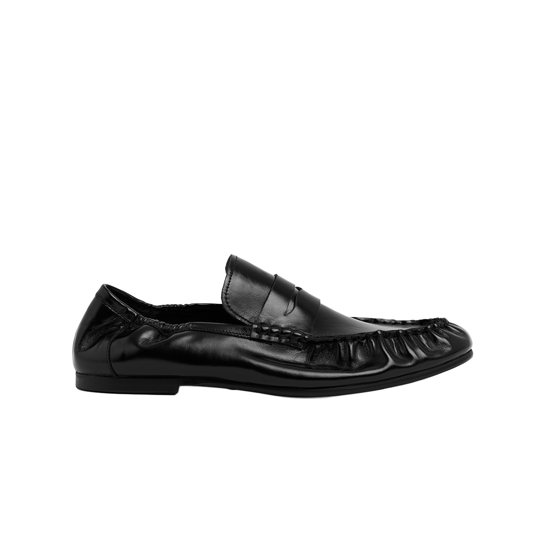 로스트가든 유니폼 플리츠 밴딩 로퍼(LOSTGARDEN Uniform Pleats Banding Loafer)