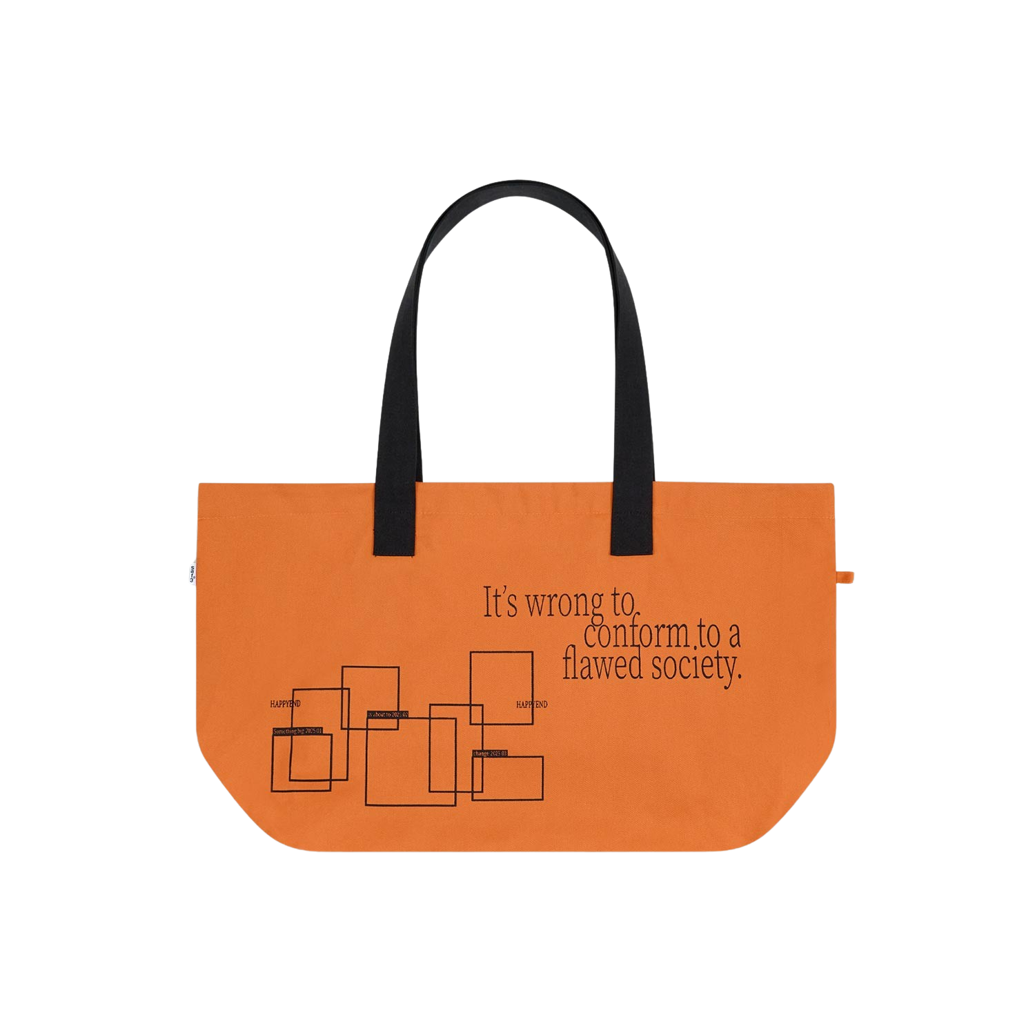[KREAM 단독] 사파리스팟 x 해피엔드 토트 백 (오렌지)([KREAM 단독] Safarispot X Happyend Tote Bag (Orange)) - 2