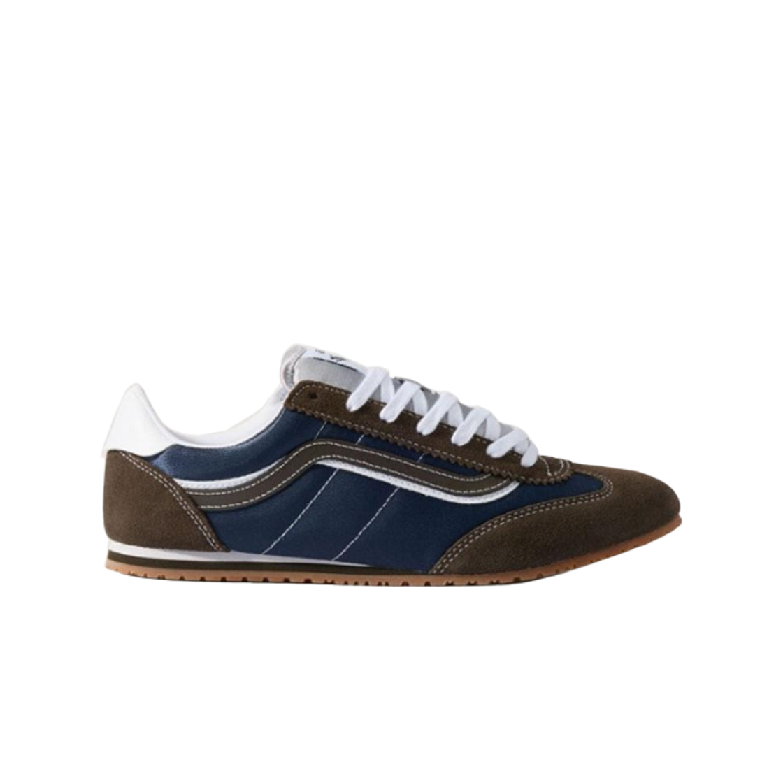 VN000D83BF1 Vans Super Low Pro Metallic Metallic Brown Navy