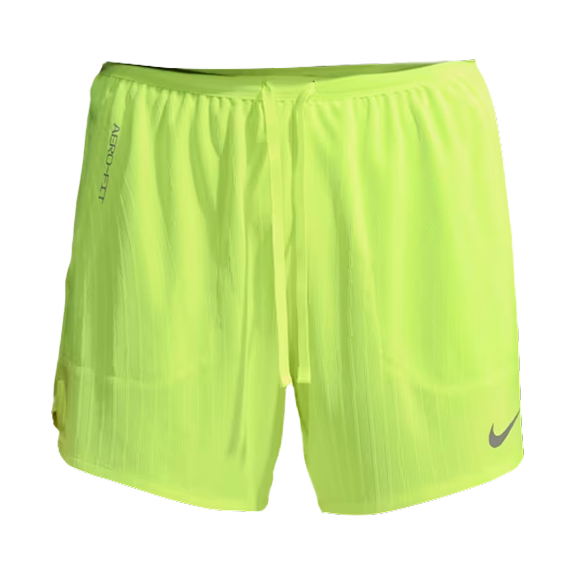 나이키 스트라이드 에어로 핏 5인치 브리프 라인드 러닝 쇼츠 볼트 - 아시아(Nike Stride Aero-Fit 5 Inch Brief Lined Running Shorts Volt - Asia) - 1