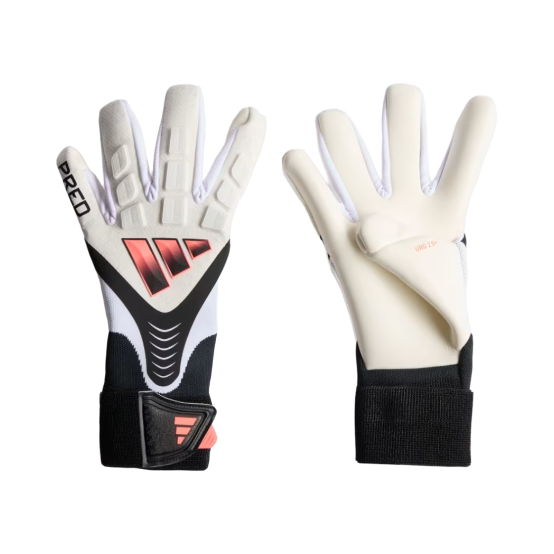 KE9721 Adidas Predator Pro Strap Goalkeeper Gloves Solar Turbo Black