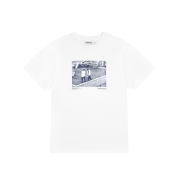 [KREAM 단독] Safarispot X Happyend Stills School T-Shirt (White)
