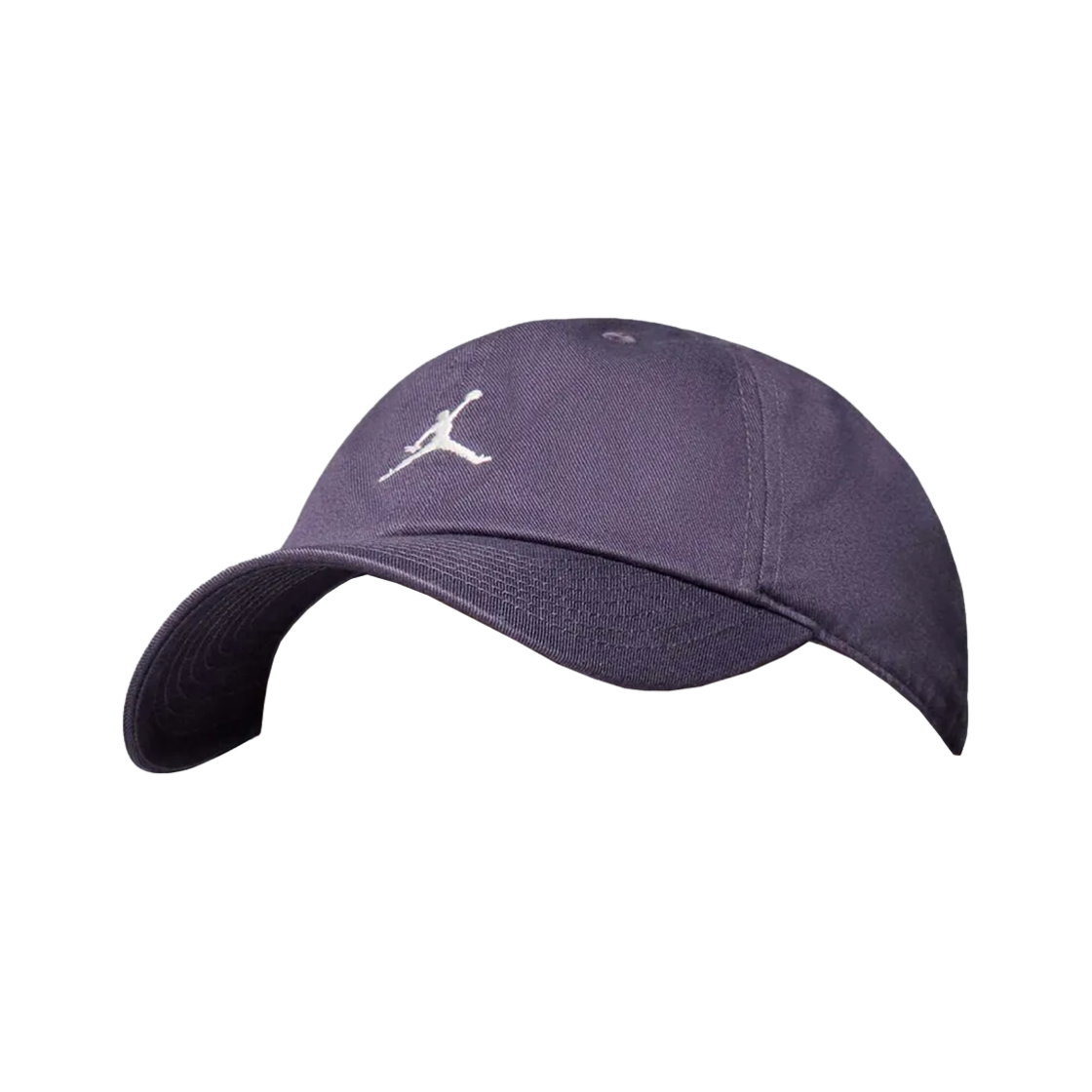 HQ1963-573 Jordan Club Unstructured Curved Bill Cap Dark Raisin Sail