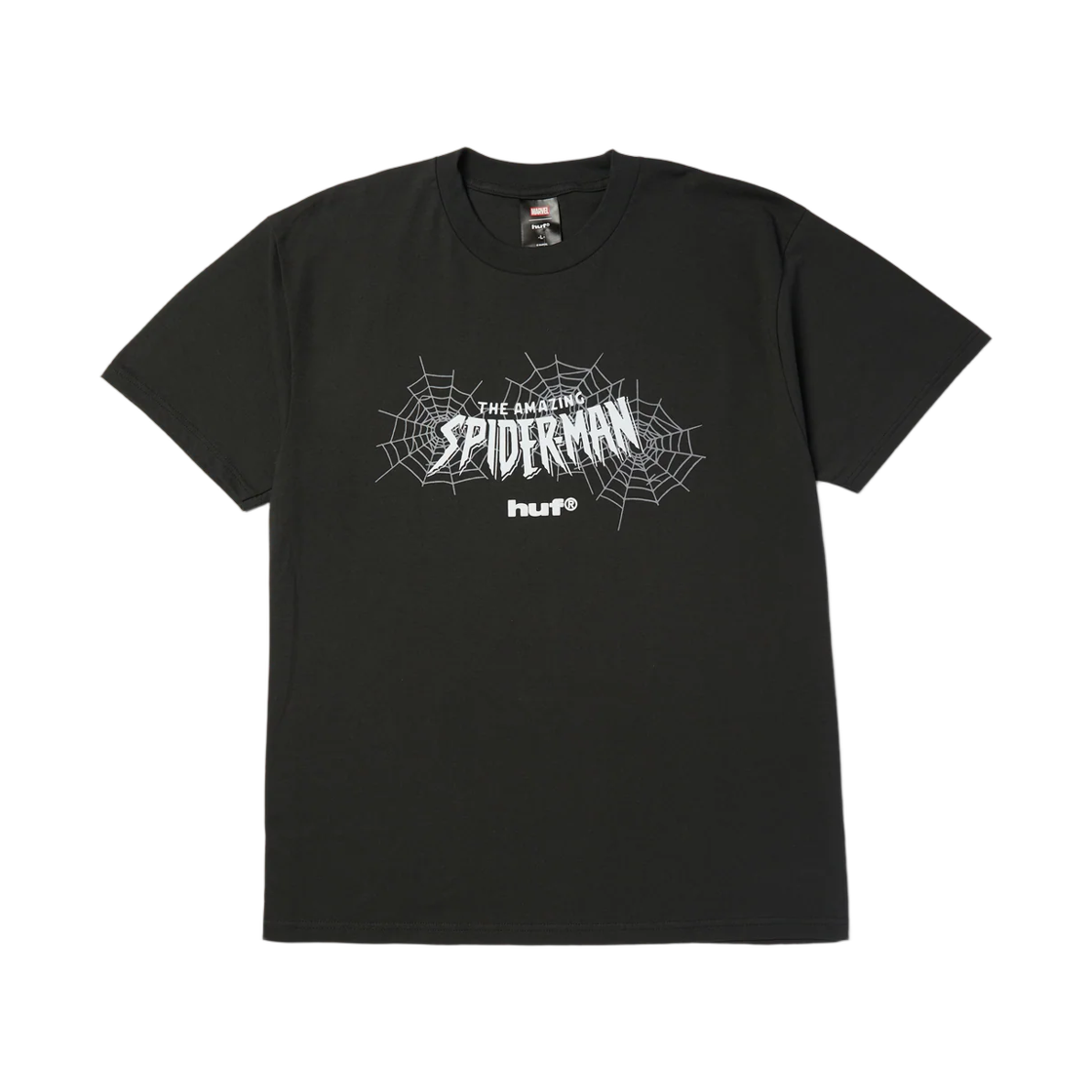 허프 x 스파이더 맨 시크릿 워 워시드 티셔츠 워시드 블랙(Huf x Spider Man Secret Wars Washed T-Shirt Washed Black) - 2