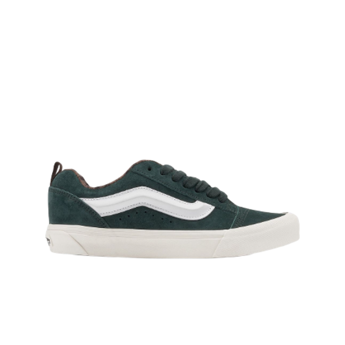 VN000CS0PRM1 Vans Knu Skool Pig Suede Plaid Scarab