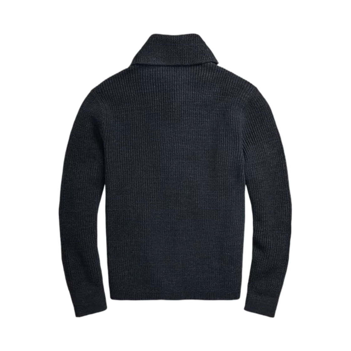 더블알엘 코튼 숄 칼라 카디건 다크 네이비 헤더(Double RL Cotton Shawl-Collar Cardigan Dark Navy Heather) - 2
