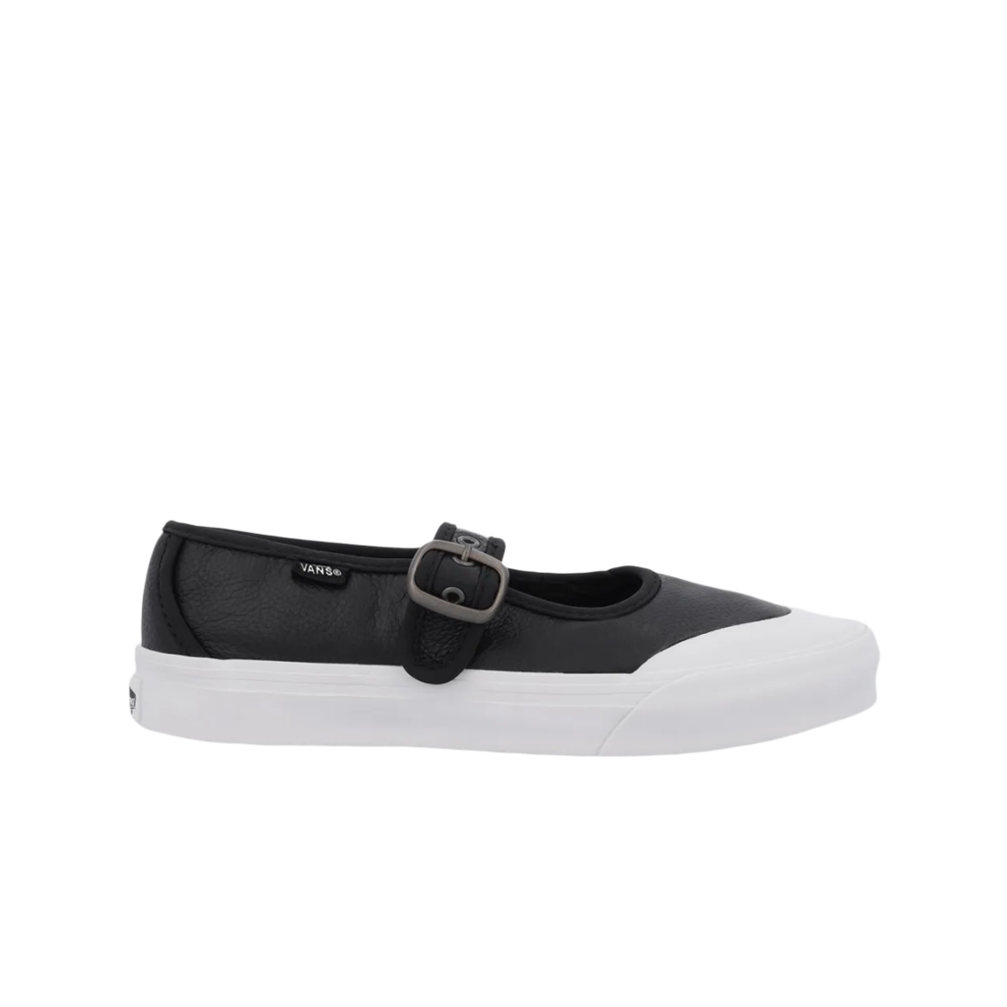 VN000CRRBZW Vans Mary Jane Leather Black White