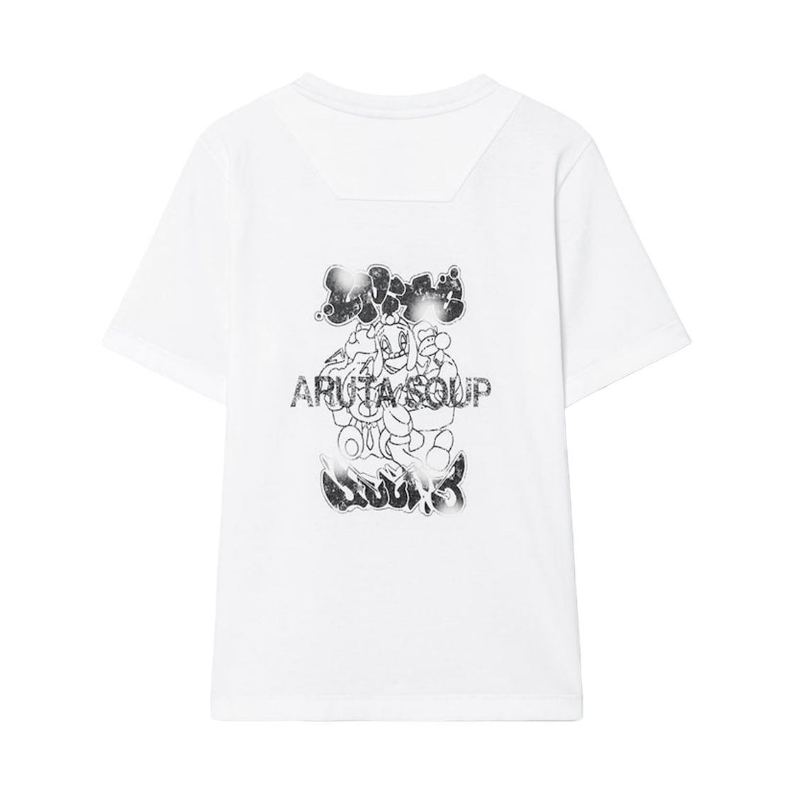 JW6842W090 JUUN.J x ARUTA SOUP Slimfit T-shirts Ivory