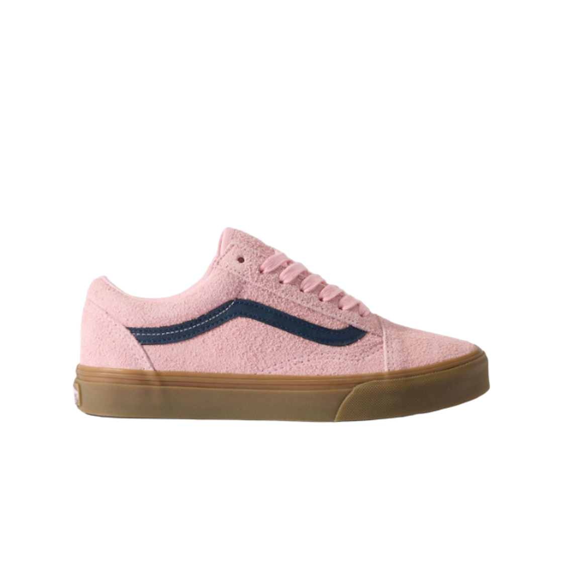 VN000E9TBIZ Vans Old Skool Hairy Suede Pink Navy