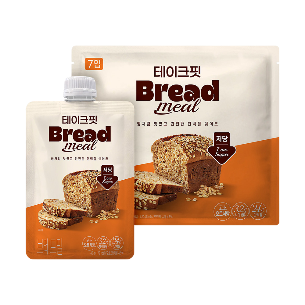 테이크핏 브레드밀 4종 7개 ( = 1팩 ) 골라담기 ( 택 1 )(Takefit breadmeal 4-Flavor 7 each( 1 whole pack )  (Select 1)) - 3