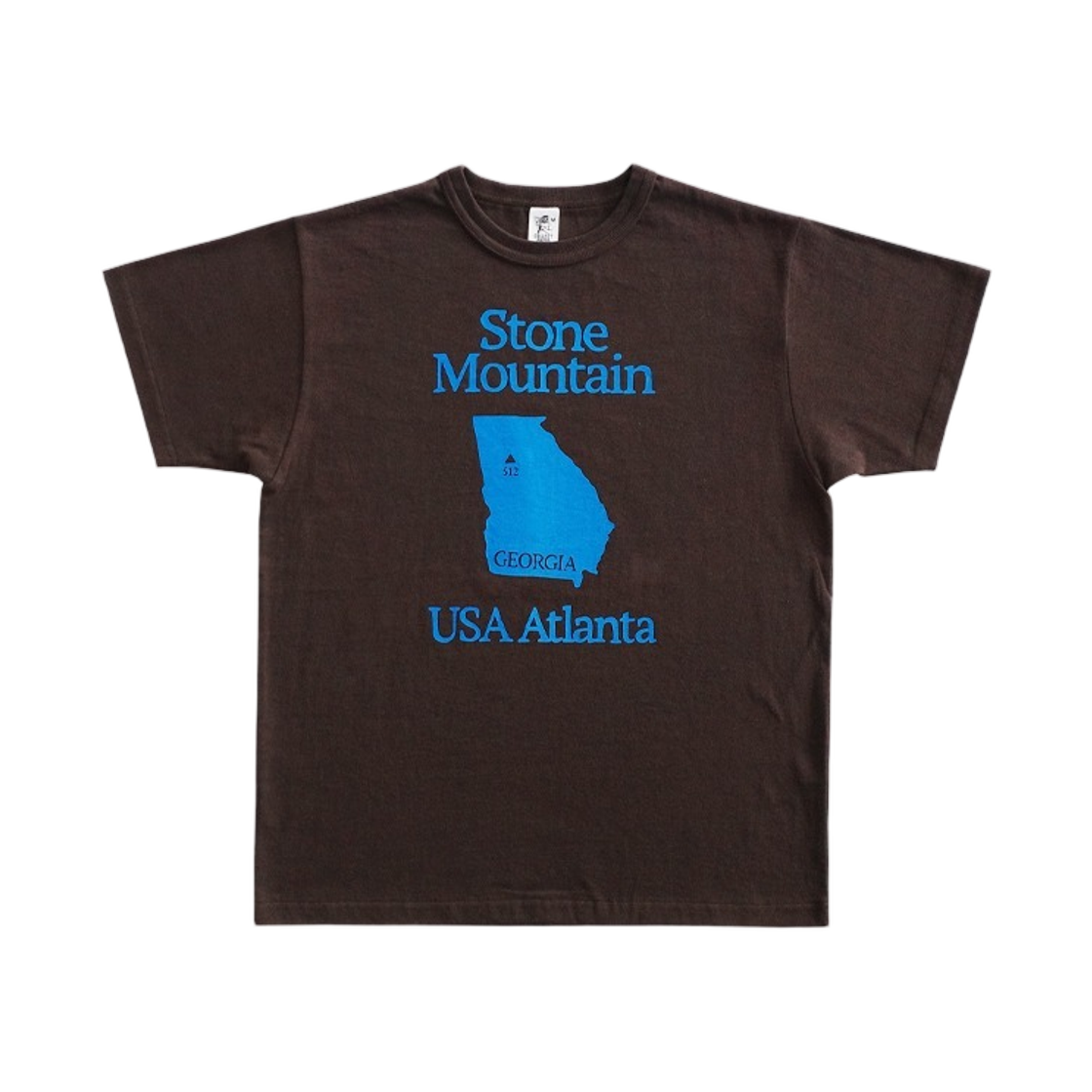 컬렉트 피시스 조지아 티셔츠 브라운(Collect Pieces Georgia T-Shirt Brown)