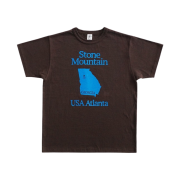 Collect Pieces Georgia T-Shirt Brown