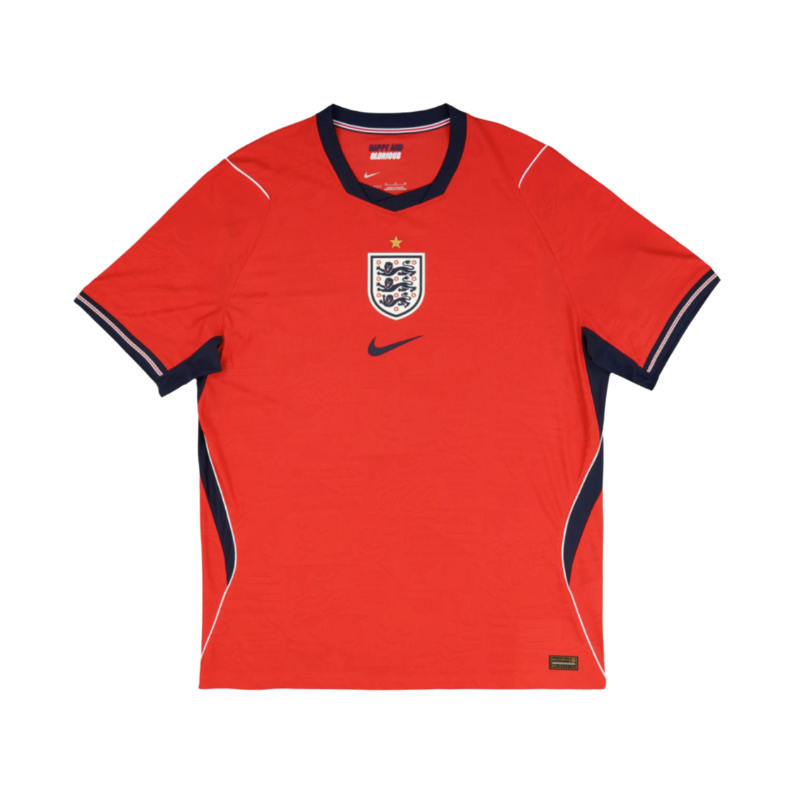 IB5195-624 Nike England National Team 2026 Match Away Aero-Fit Football Shirt Speed Red Obsidian (IB5195-624) (Non Marking Ver.)