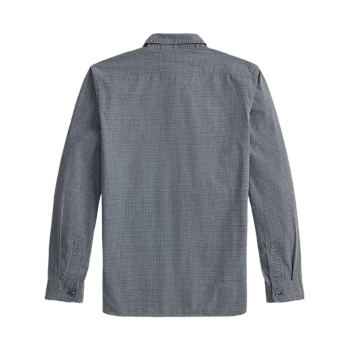 더블알엘 체크 프린트 우븐 워크셔츠 블루 네이비(Double RL Check-Print Woven Workshirt Blue Navy) - 2