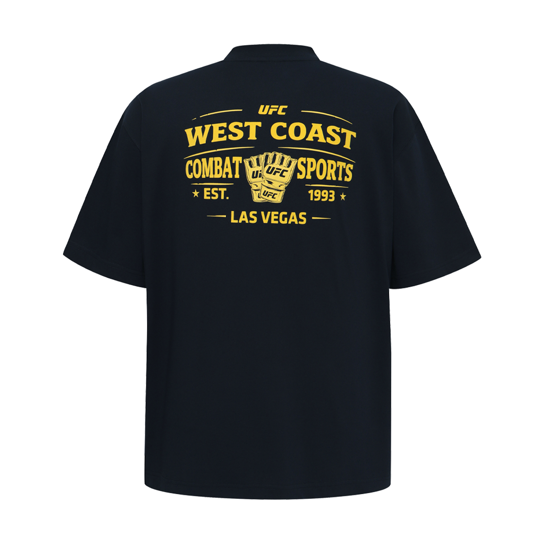 유에프씨 스포츠 WCCS 글러브 오버핏 반팔 티셔츠 네이비 U2SSX3303NA(UFC SPORT Wccs Glove Oversized Fit Ss Navy) - 3