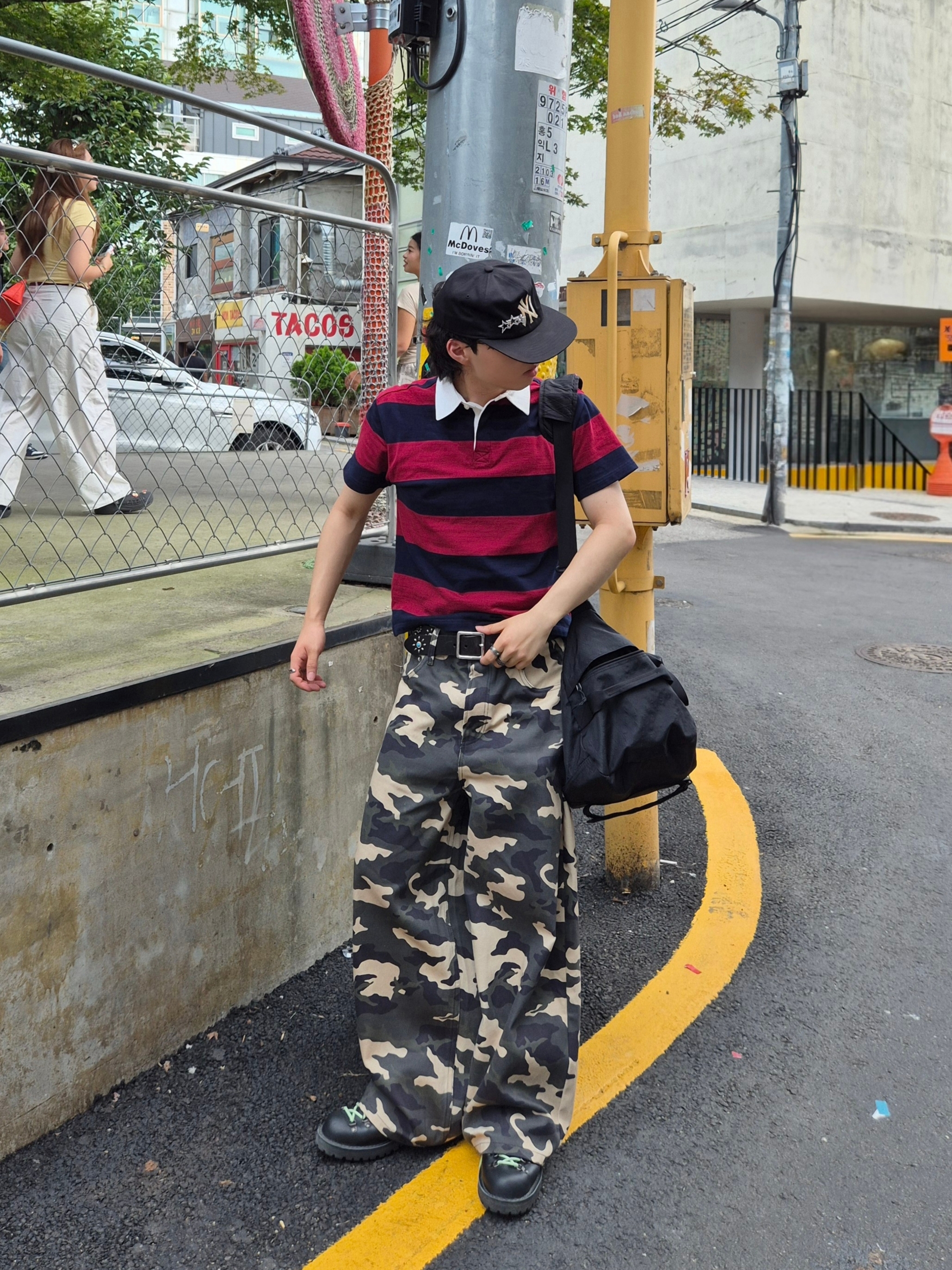 Supreme Duffle Bag Black - 18FW ์ฐฉ์ฉ ์คํ์ผ