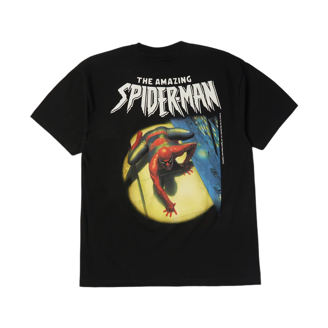 허프 x 스파이더 맨 스팟 티셔츠 블랙(Huf x Spider Man Spotted T-Shirt Black)