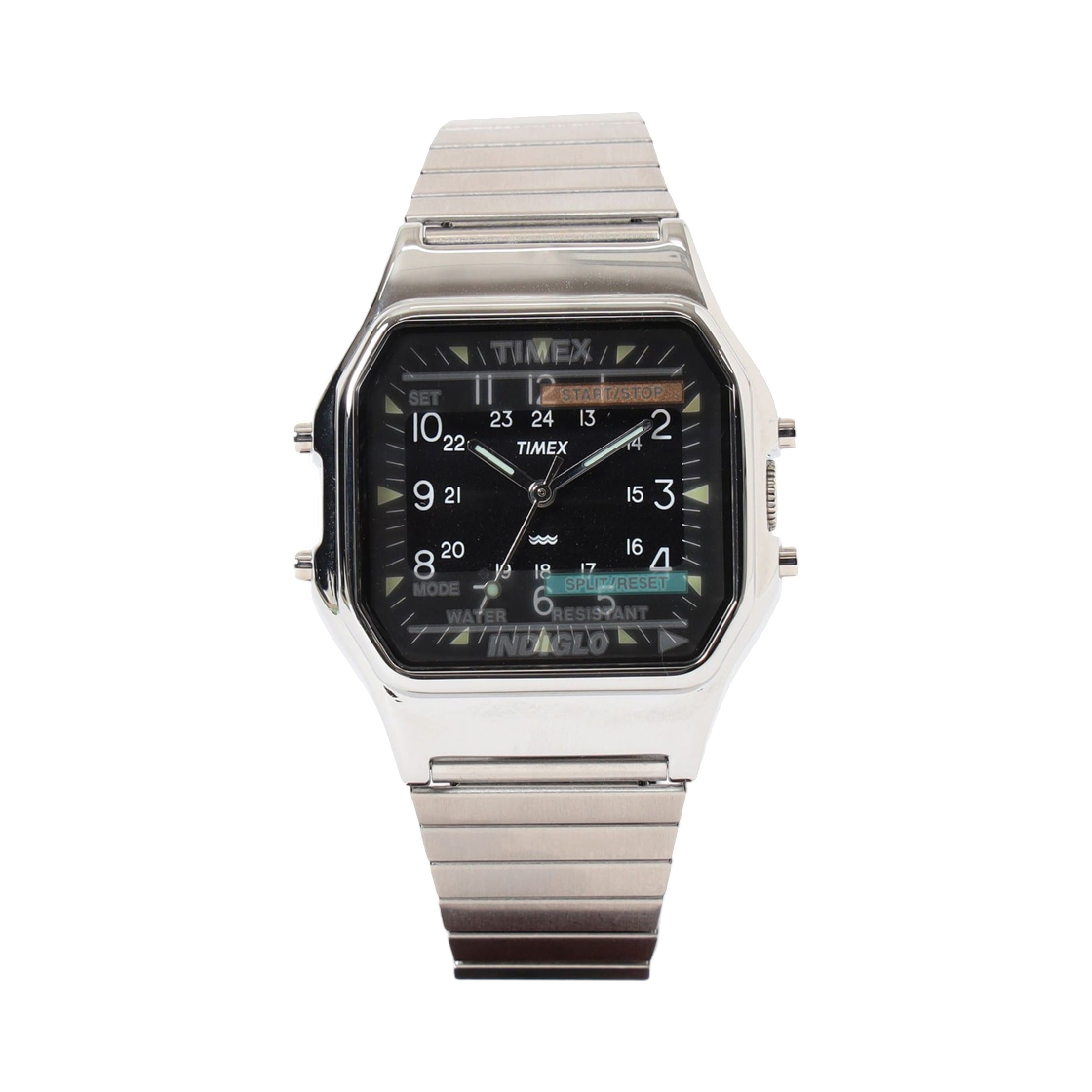 타이맥스 x 빔즈 스퀘어 캠퍼 실버(Timex x Beams Square Camper Silver)