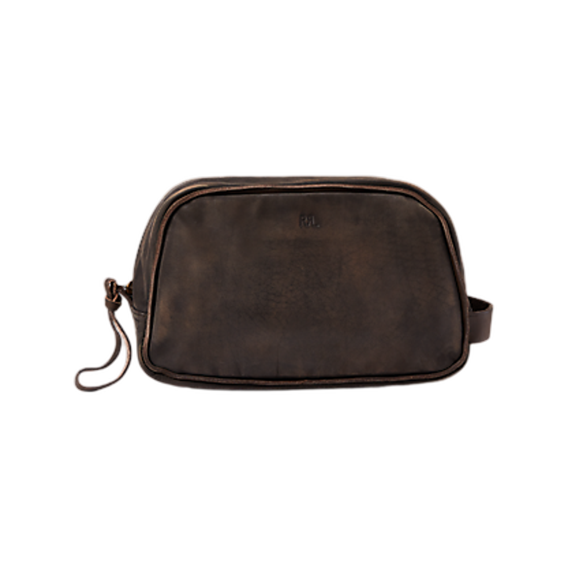 더블알엘 레더 트래블 케이스 다크 브라운(Double RL Leather Travel Case Dark Brown) - 1