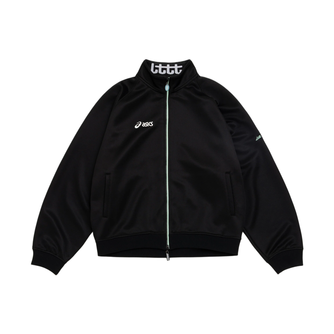 리틀 도쿄 테이블 테니스 x 아식스 클럽 프레젠테이션 자켓 블랙(LTTT x Asics Club Presentation Jacket Black) - 1