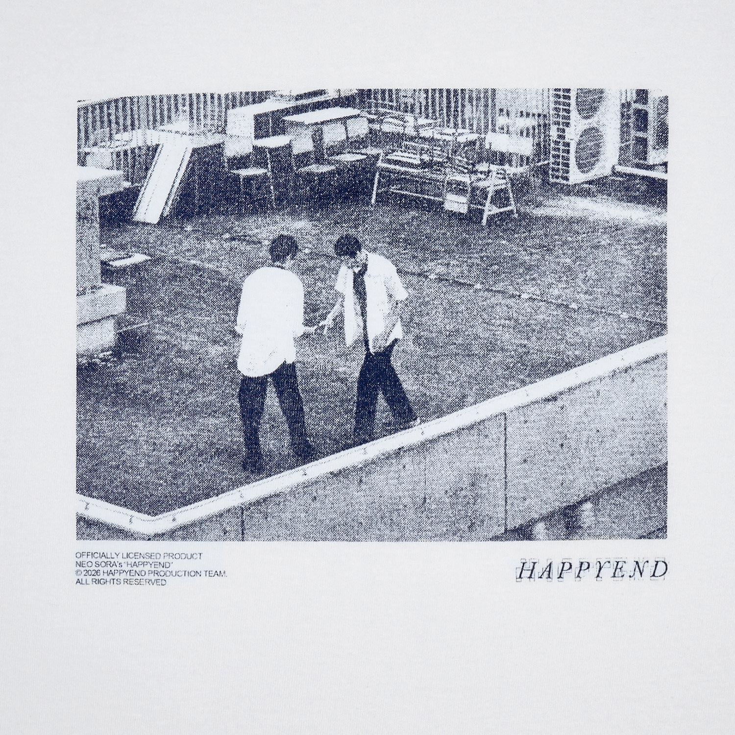 [KREAM 단독] 사파리스팟 x 해피엔드 스틸 스쿨 티셔츠 (화이트)([KREAM 단독] Safarispot X Happyend Stills School T-Shirt (White)) - 2