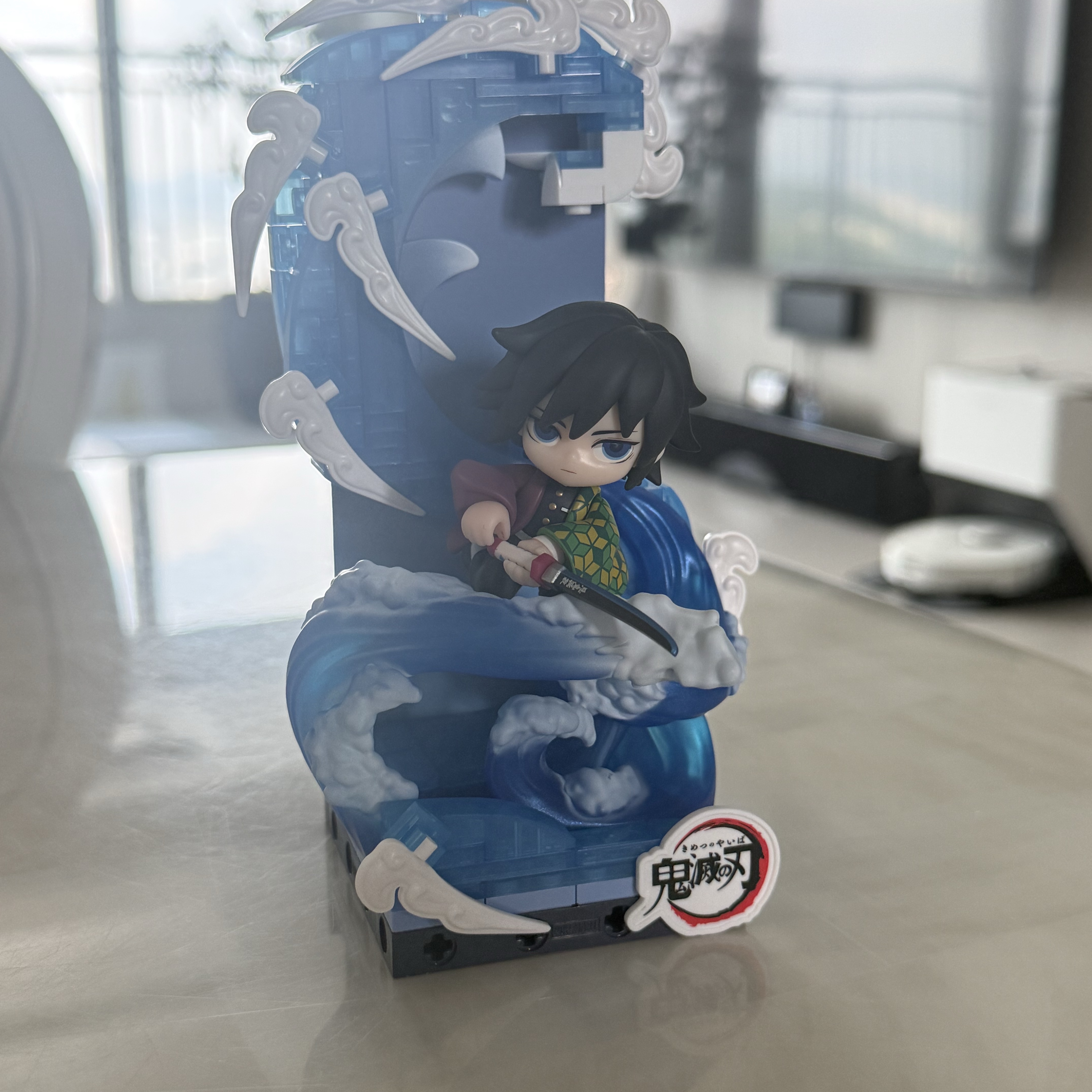Pop Mart Demon Slayer Unwavering Resolve Arc Series Block Figures Sealed Case (8 Blind Boxes) 착용 스타일
