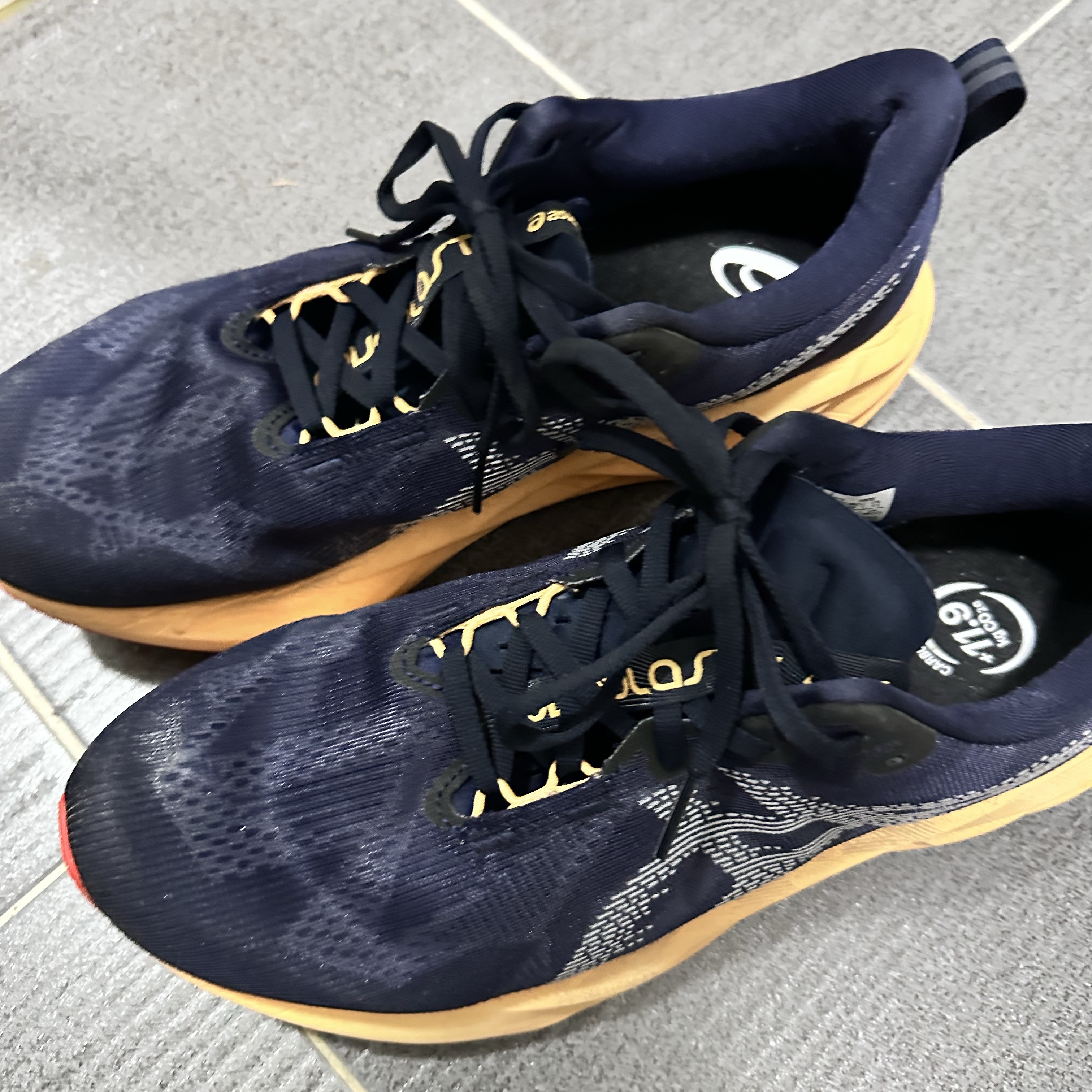 SINJIMORU Dutch 60W C to L Type Lightning Quick Charging Cable 1M, Asics Novablast 5 Midnight Orange Glow - 2E Wide 착용 스타일