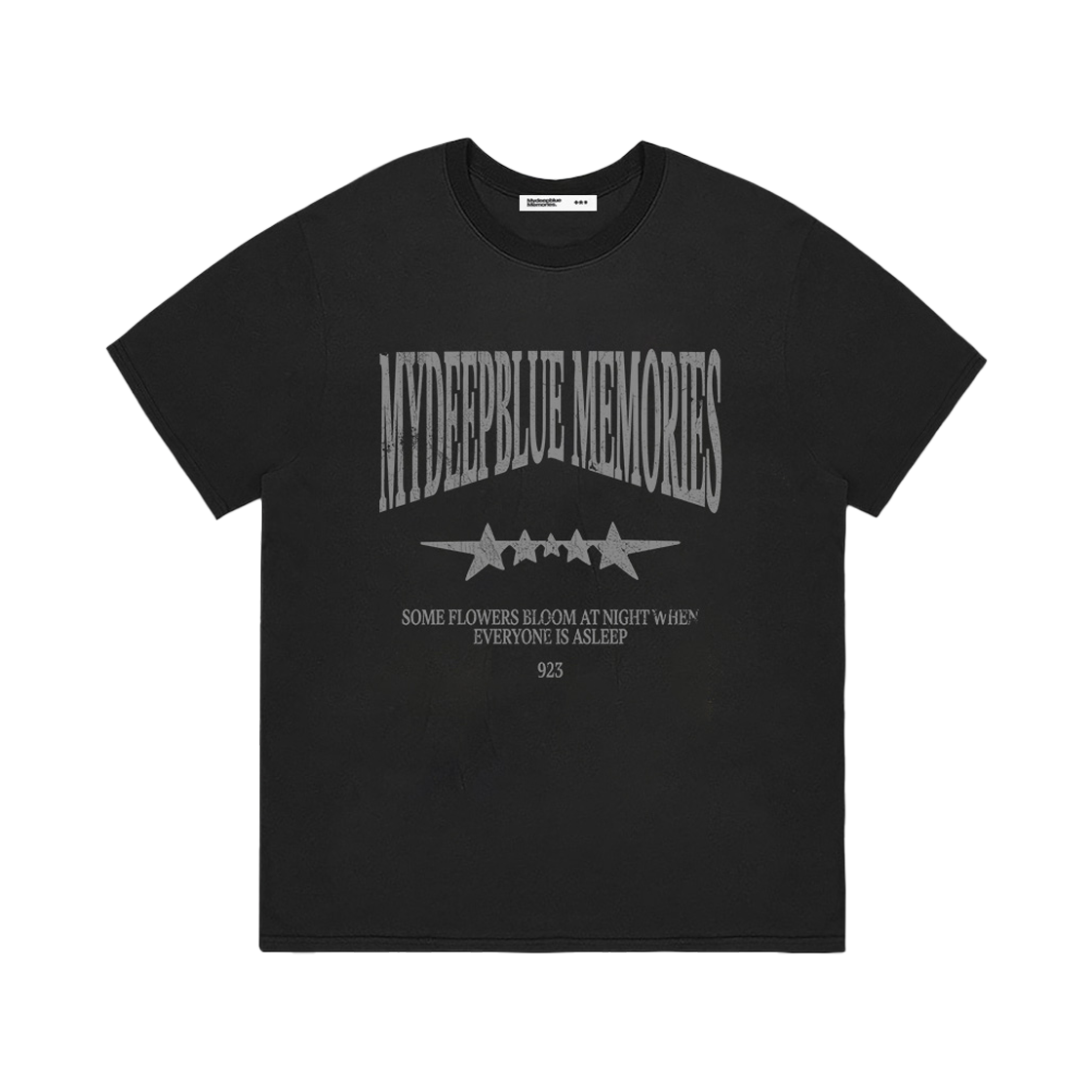 26072706 MydeepblueMemories Mm Vintage Crack T-Shirt Black