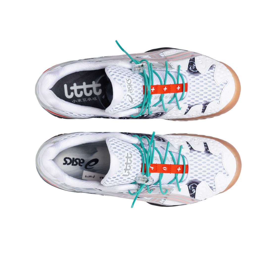 아식스 x 엘티티티 젤 레졸루션 5 화이트 레드(Asics x LTTT Gel-Resolution 5 White Red) - 2
