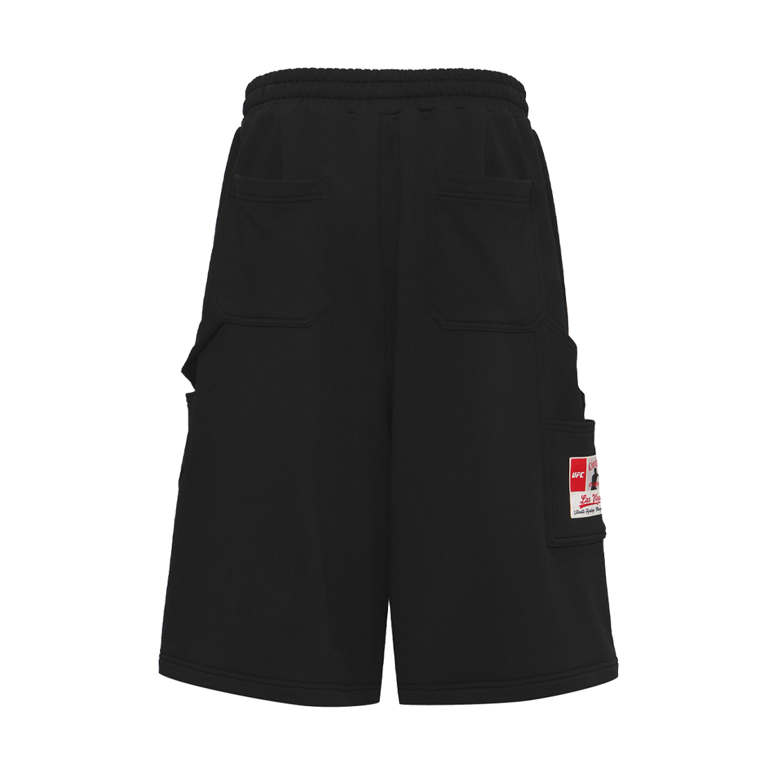 유에프씨 스포츠 카펜더 메가핏 버뮤다 쇼츠 블랙 U2SPX3301BK(UFC SPORT Carpenter Mega Oversized Fit Bermuda Shorts Black) - 3