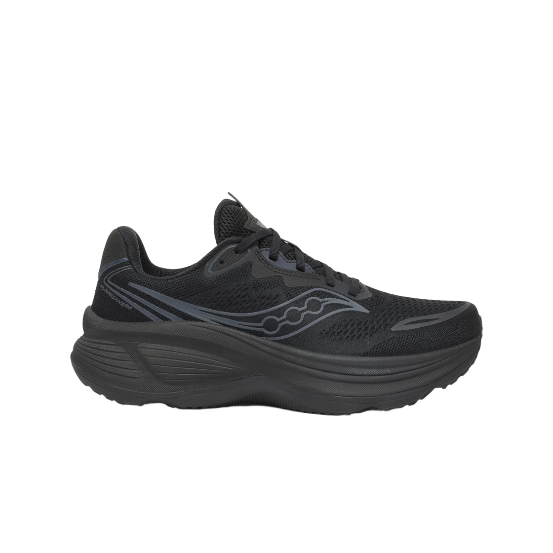 S101102-1003 Saucony Hurricane 26 Wide Triple Black