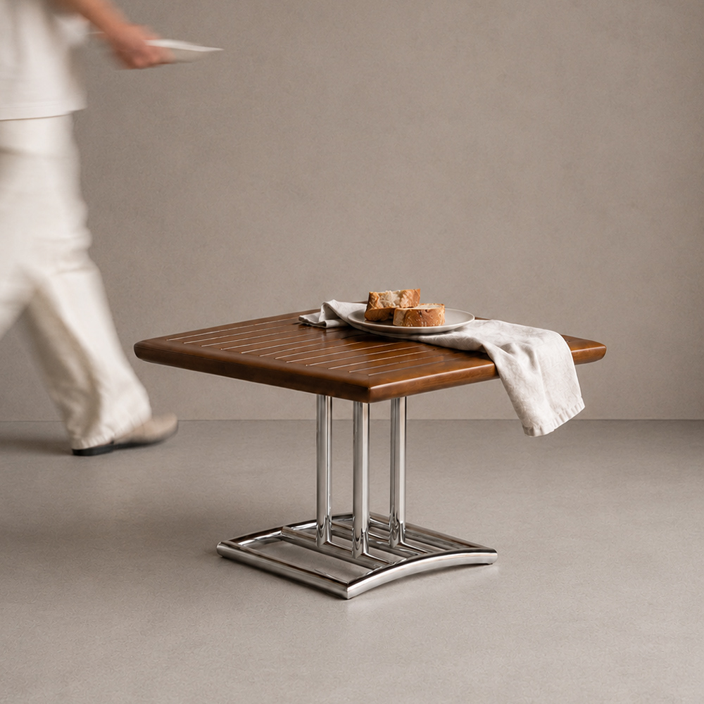 드비저리 리비에라 스퀘어 테이블(DE BEJARRY Riviera square table) - 2