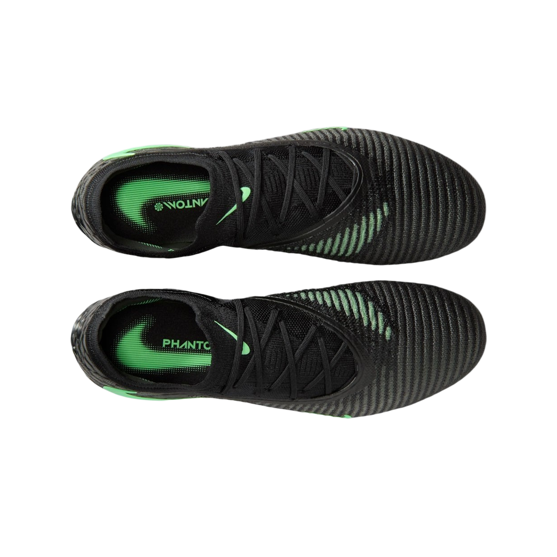 나이키 팬텀 6 로우 엘리트 AG 블랙 일루젼 그린(Nike Phantom 6 Low Elite AG Black Illusion Green) - 2