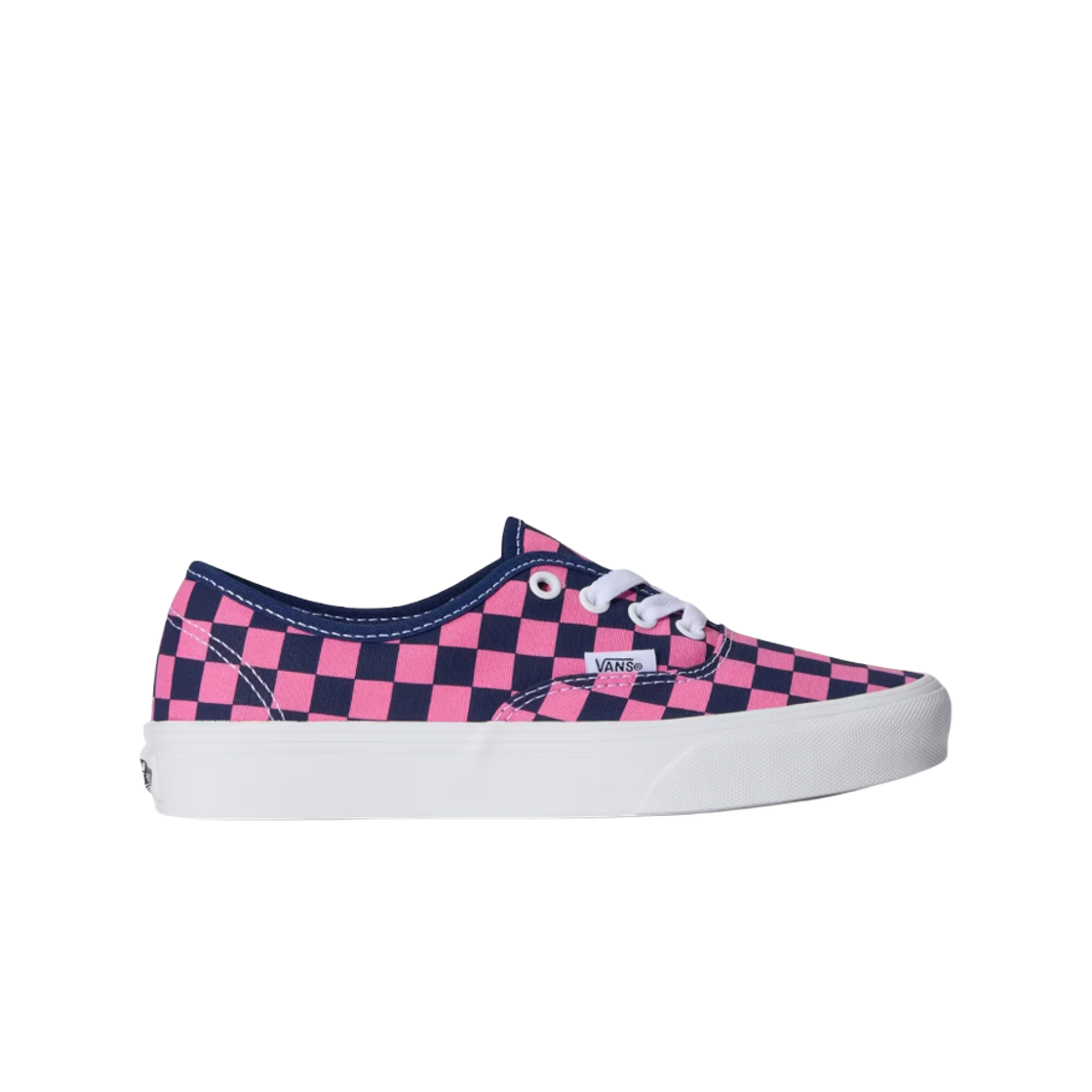 VN000EAD1VZ Vans Authentic Checkerboard Deep Indigo Fizz Pink