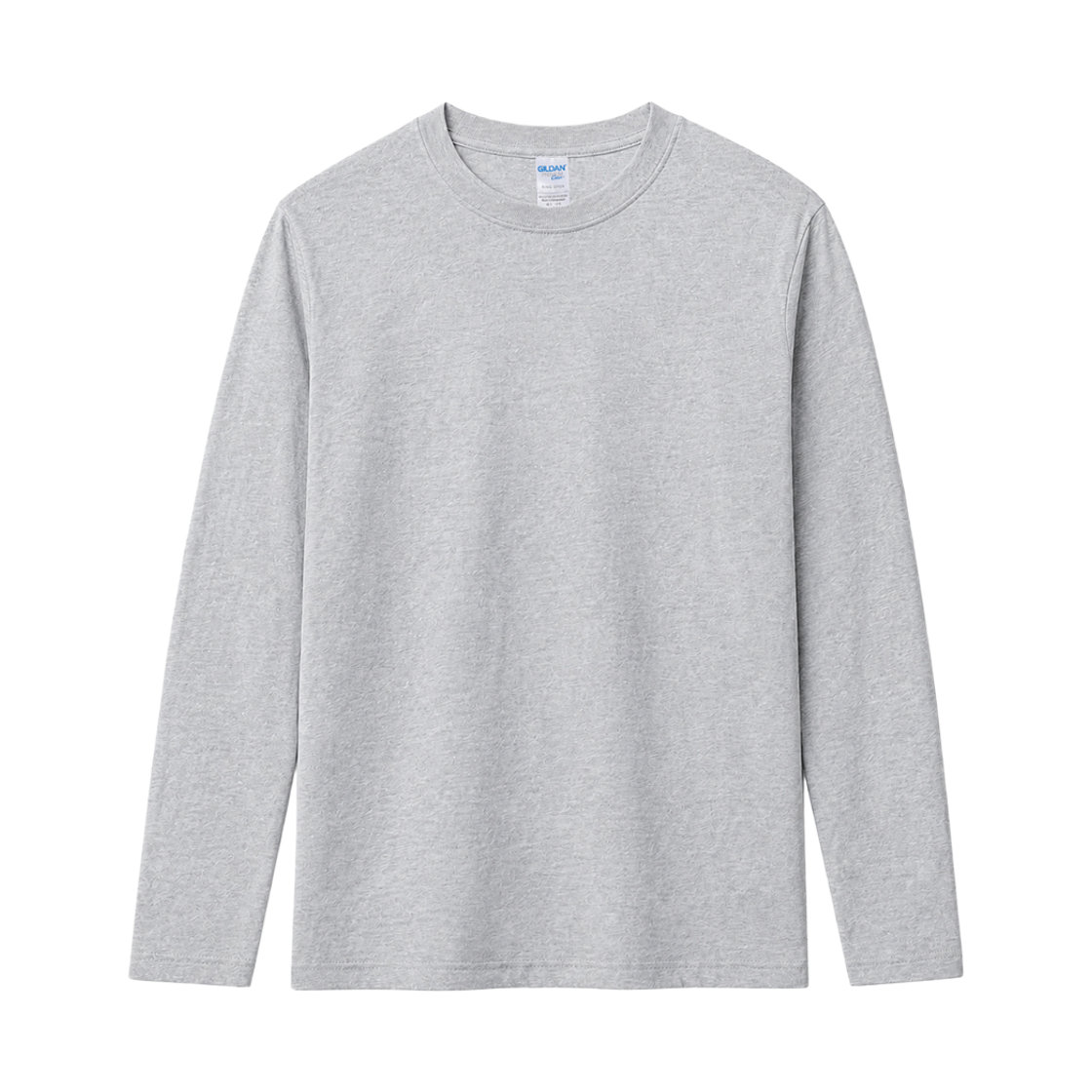 76400_Gray Gildan Premium Cotton Long Sleeve T-Shirt Gray