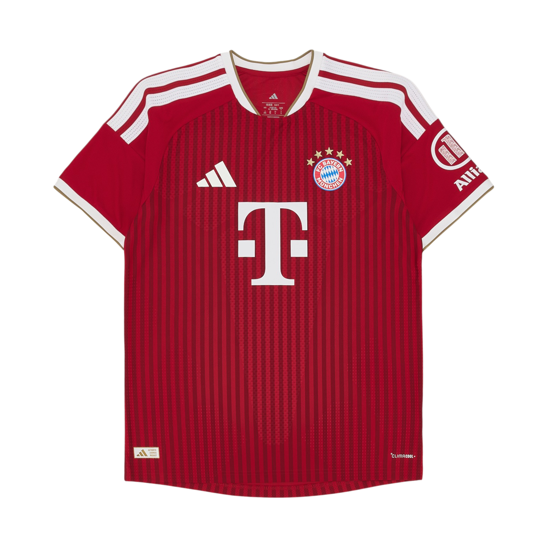 JZ3070 Adidas FC Bayern Munchen 2026/27 Home Authentic Jersey Better Scarlet White - KR Sizing (Non Marking Ver.)