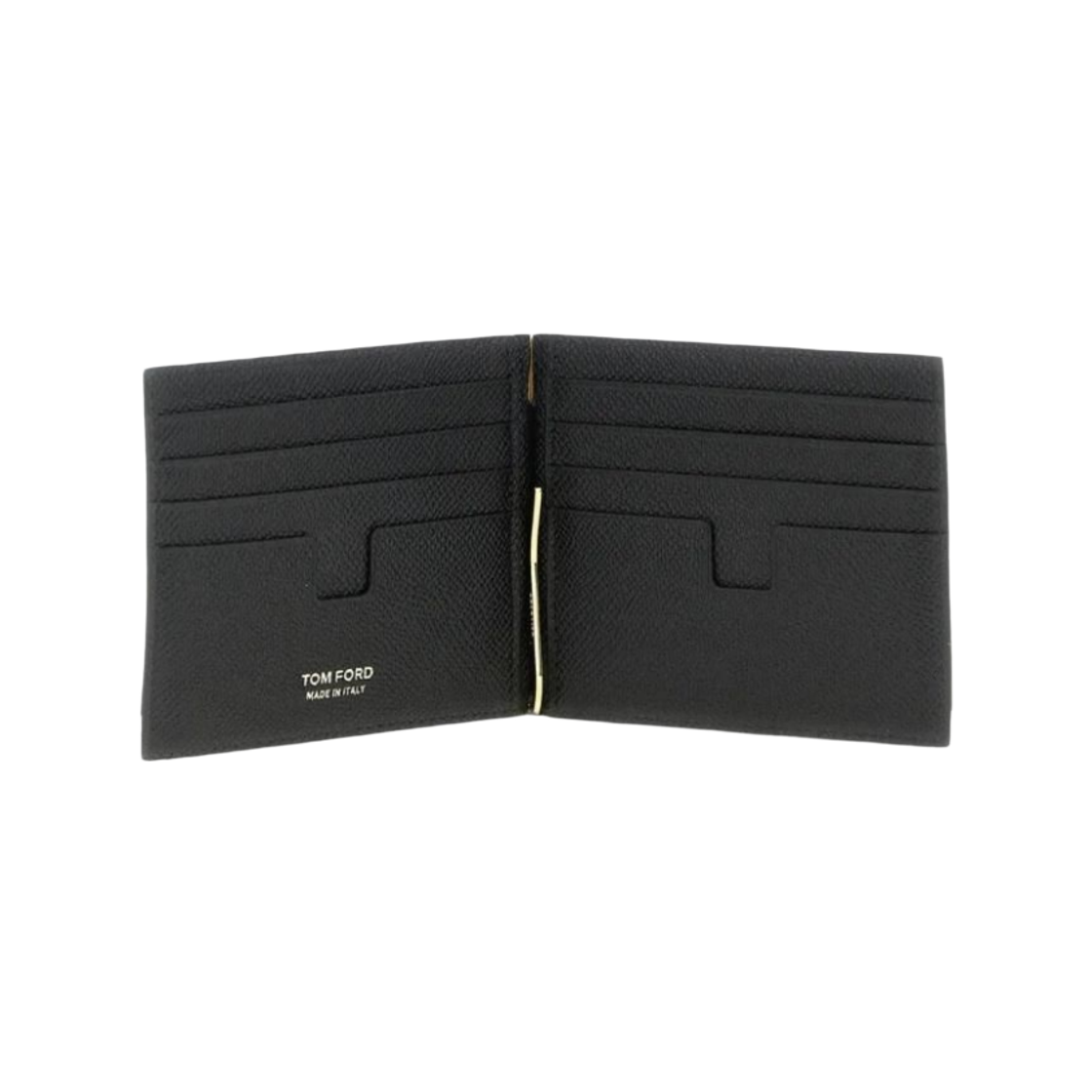 톰포드 스몰 그레인 레더 머니 클립 월렛 블랙(Tom Ford Small Grain Leather Money Clip Wallet Black) - 2