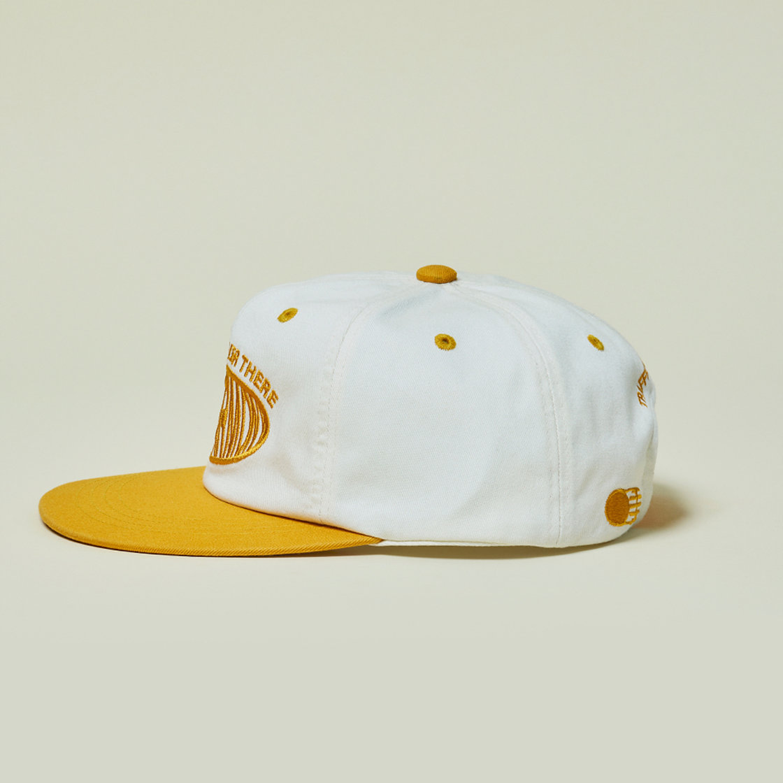 트래픽하모니 라운드 로고 트러커햇 아이보리&엘로우(Traffic Harmony Round Logo Trucker Hat Ivory & Yellow) - 5