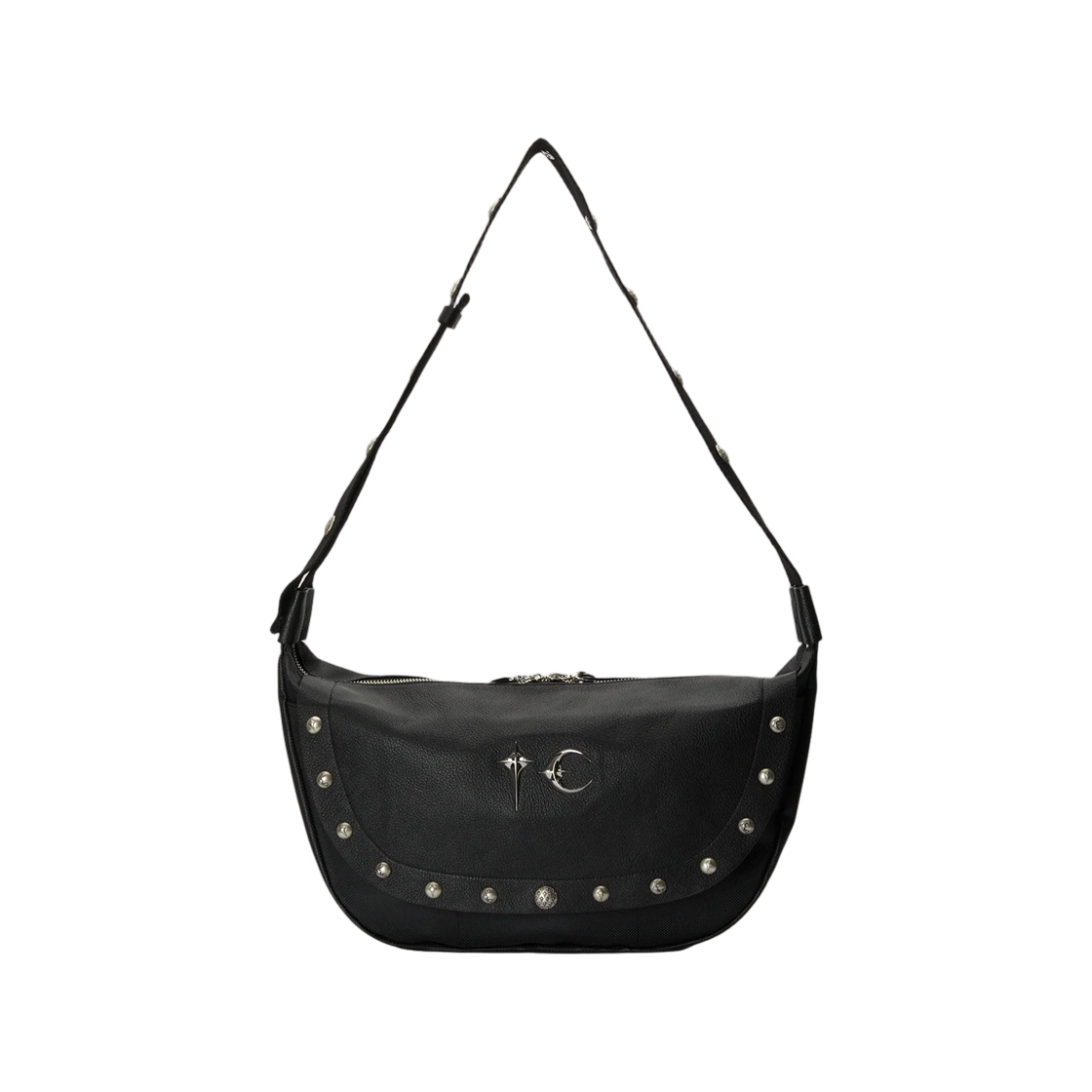 떠그 클럽 고트 스킨 드래곤 메신저 백 블랙(Thug Club Goat Skin Dragon Messenger Bag Black)