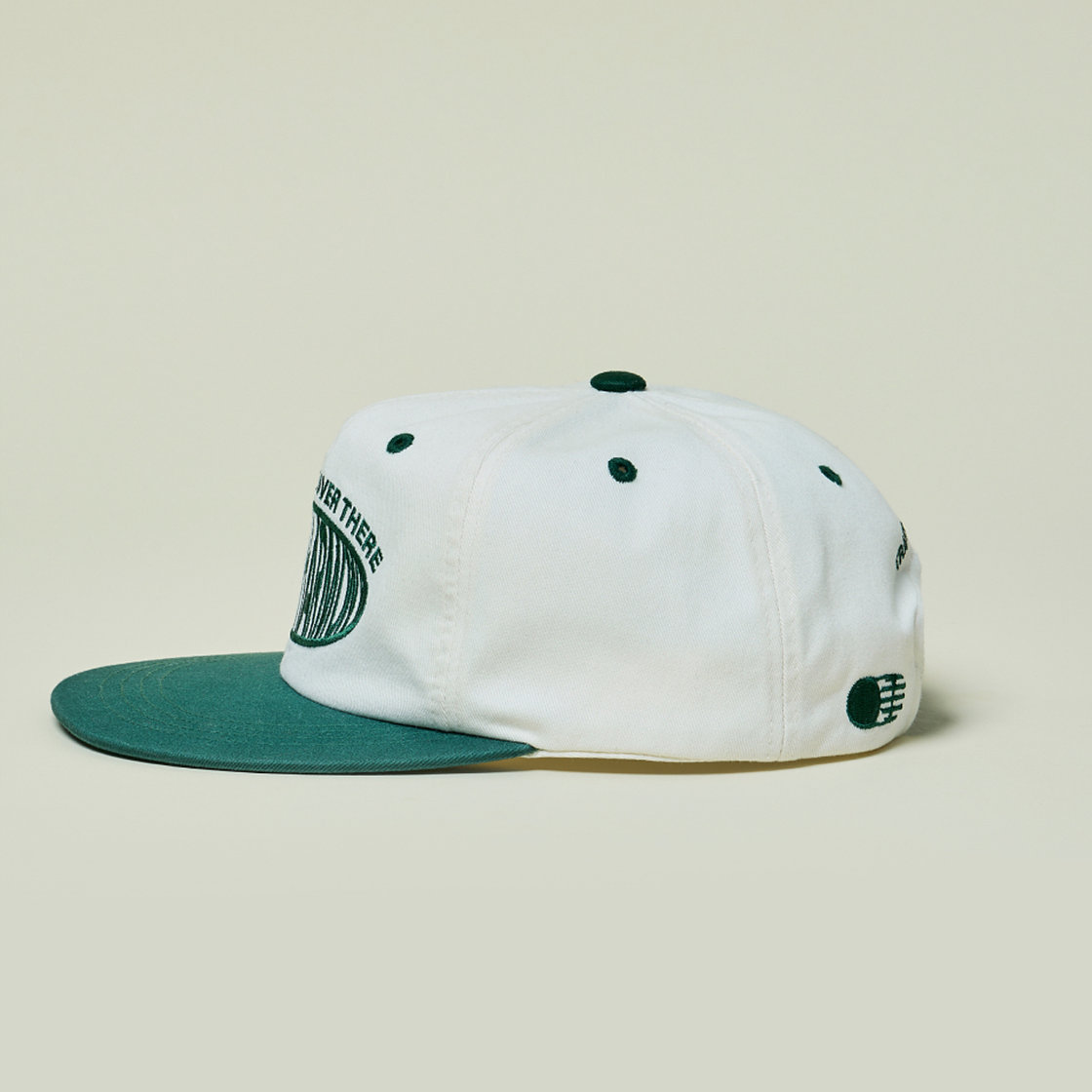 트래픽하모니 라운드 로고 트러커햇 아이보리&그린(Traffic Harmony Round Logo Trucker Hat Ivory & Green) - 5