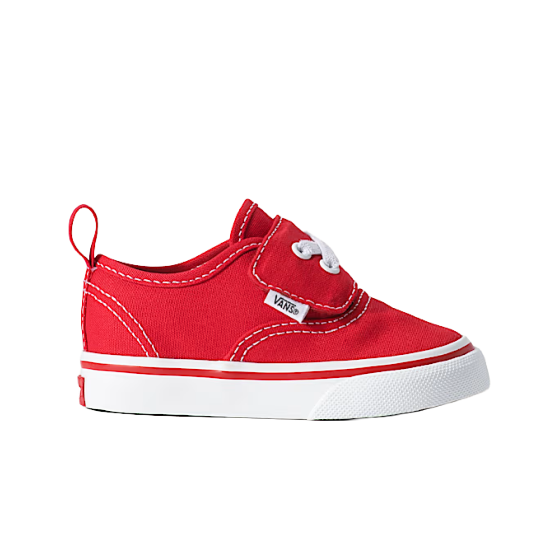 VN000EENCJG (TD) Vans Authentic Elastic Velcro Red