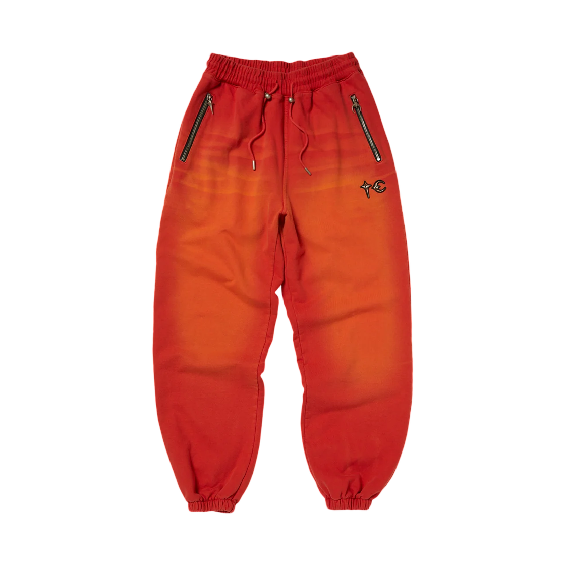 - Thug Club TC Two Tone Washed Jogger Pants Red