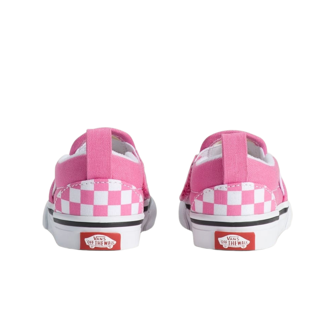 (TD) 반스 슬립온 벨크로 컬러 띠어리 체커보드 핑크((TD) Vans Slip-On Velcro Color Theory Checkerboard Pink) - 2