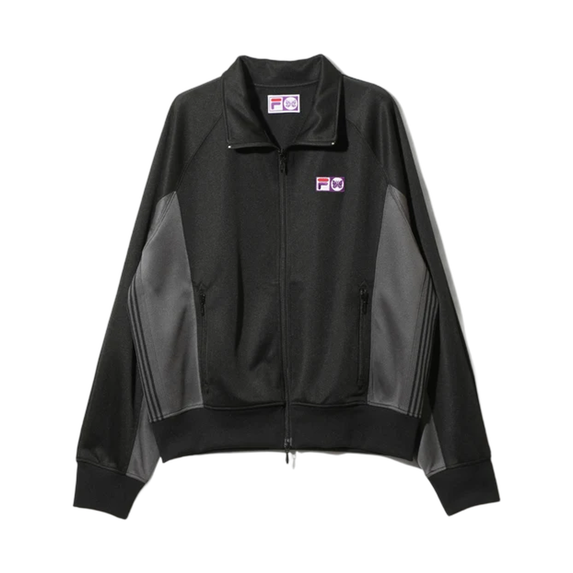 니들스 x 휠라 벤티세이 트랙 자켓 블랙(Needles x Fila Ventisei Track Jacket Black)