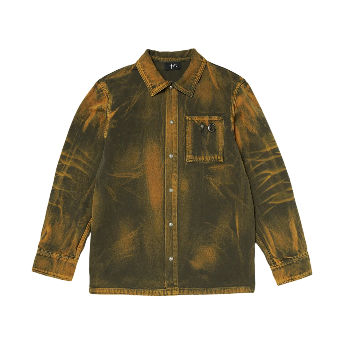 - Thug Club TC Two Tone Washed Shirt Red