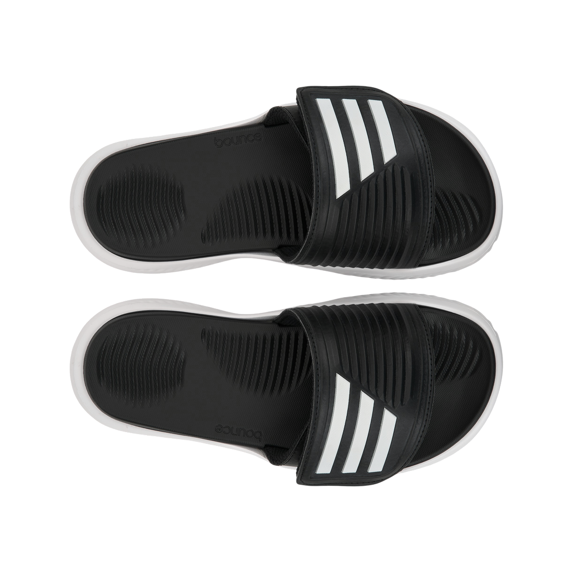 아디다스 알파바운스 슬라이드 코어 블랙 클라우드 화이트(Adidas Alphabounce Slide Core Black Cloud White) - 5