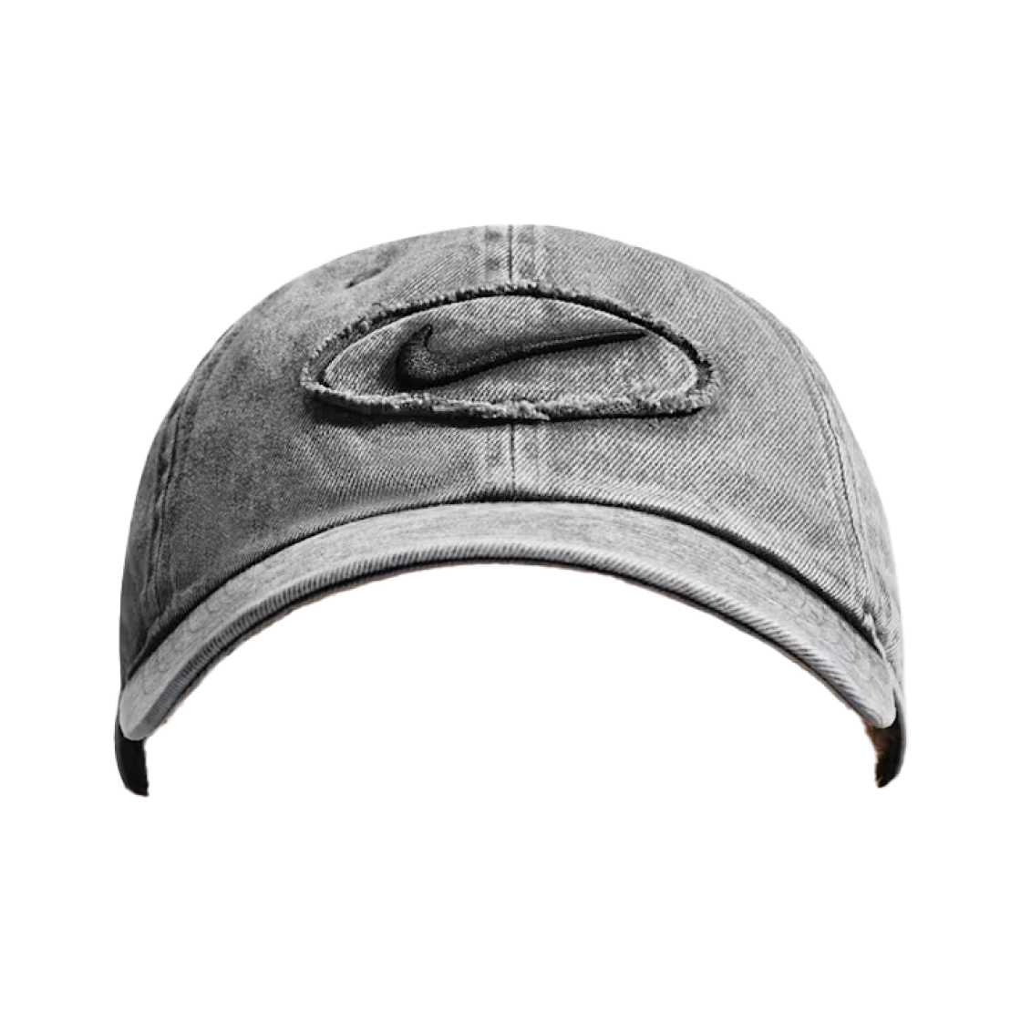 IH8777-060 Nike Club Unstructured Denim Patch Cap Anthracite