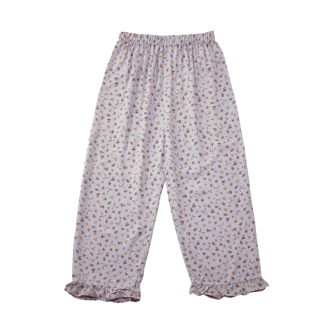 SP-PJ-SWAN [3% 적립] (W) AONE Cozy Fit Rayon Floral Frill Pajamas Swan